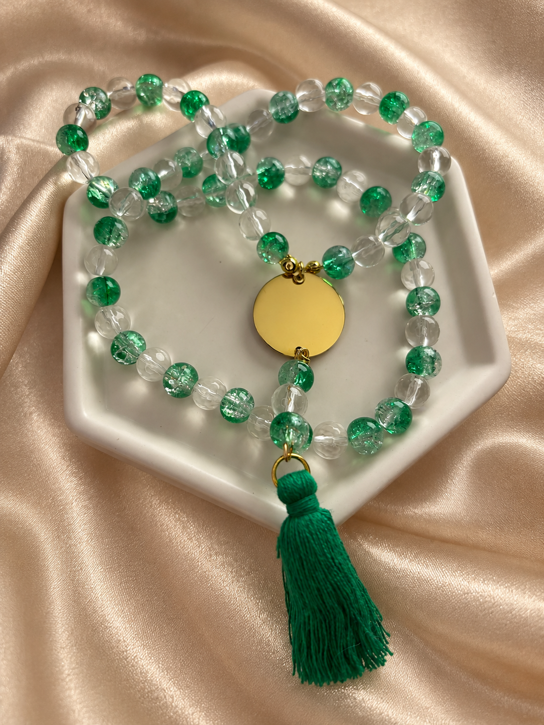 Tasbih - chapelet musulman (66 perles)