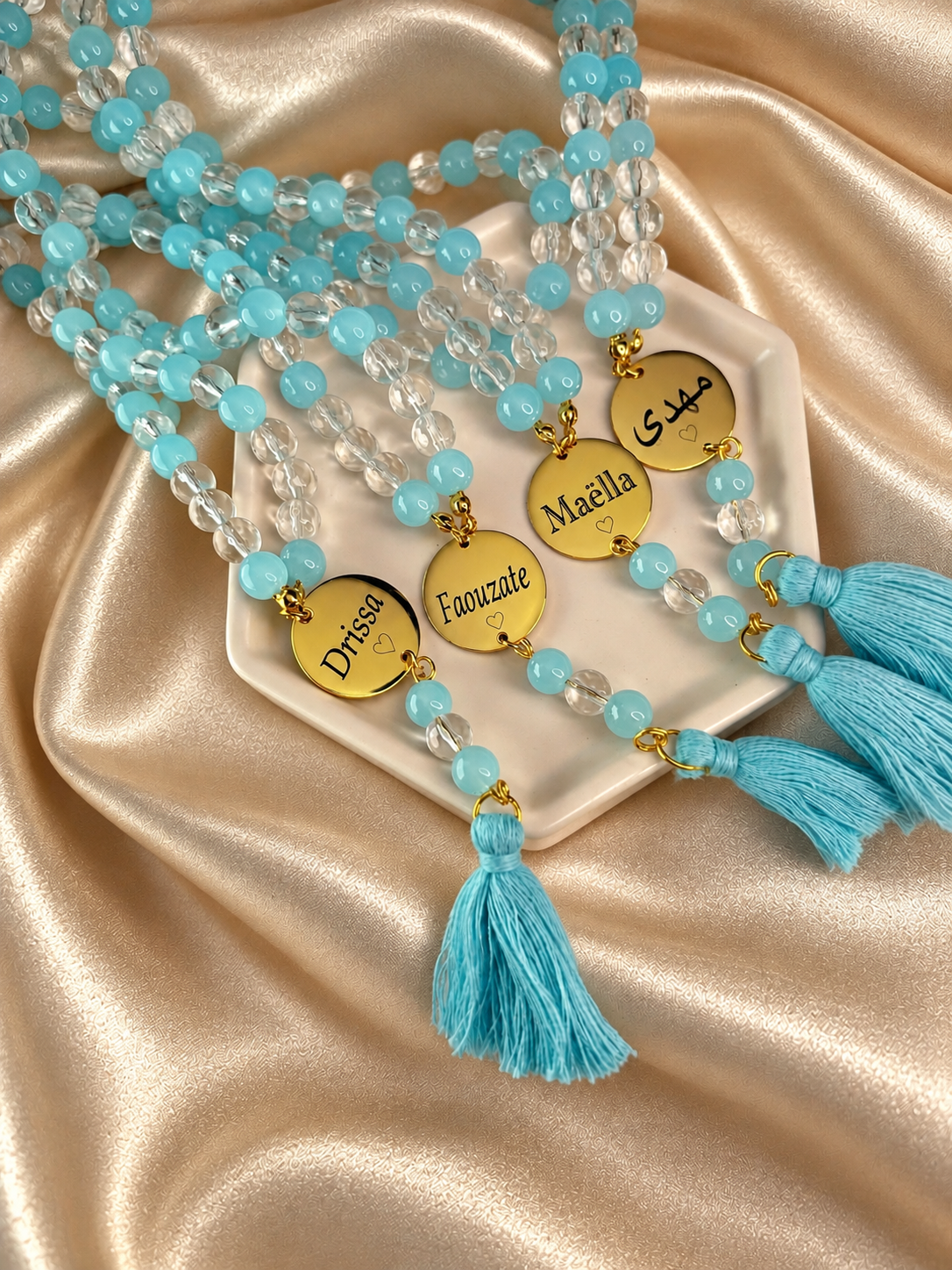 Tasbih - chapelet musulman (66 perles)