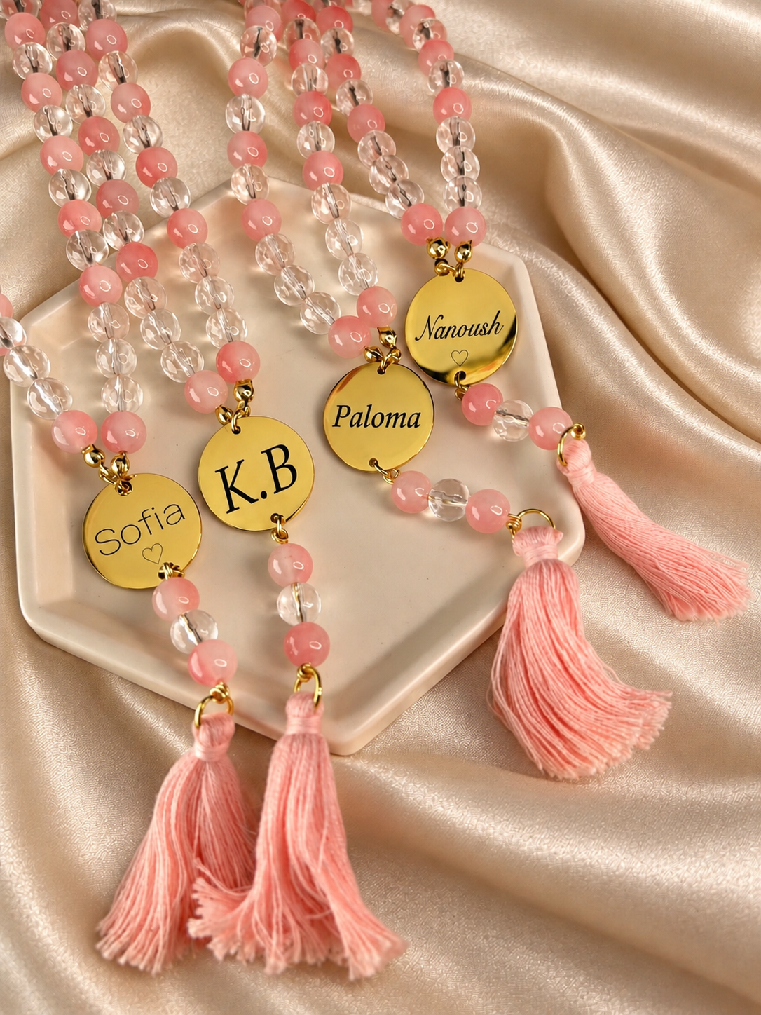Tasbih - chapelet musulman (66 perles)