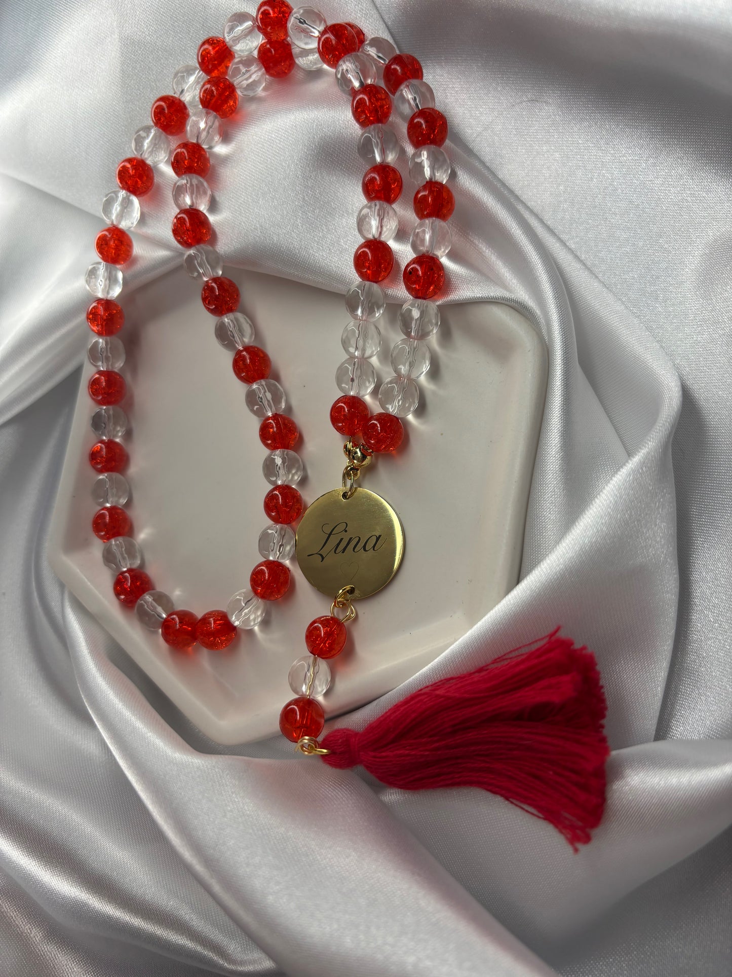 Tasbih - chapelet musulman (66 perles)