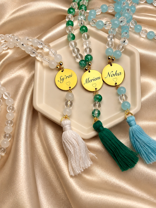 Tasbih - chapelet musulman (66 perles)