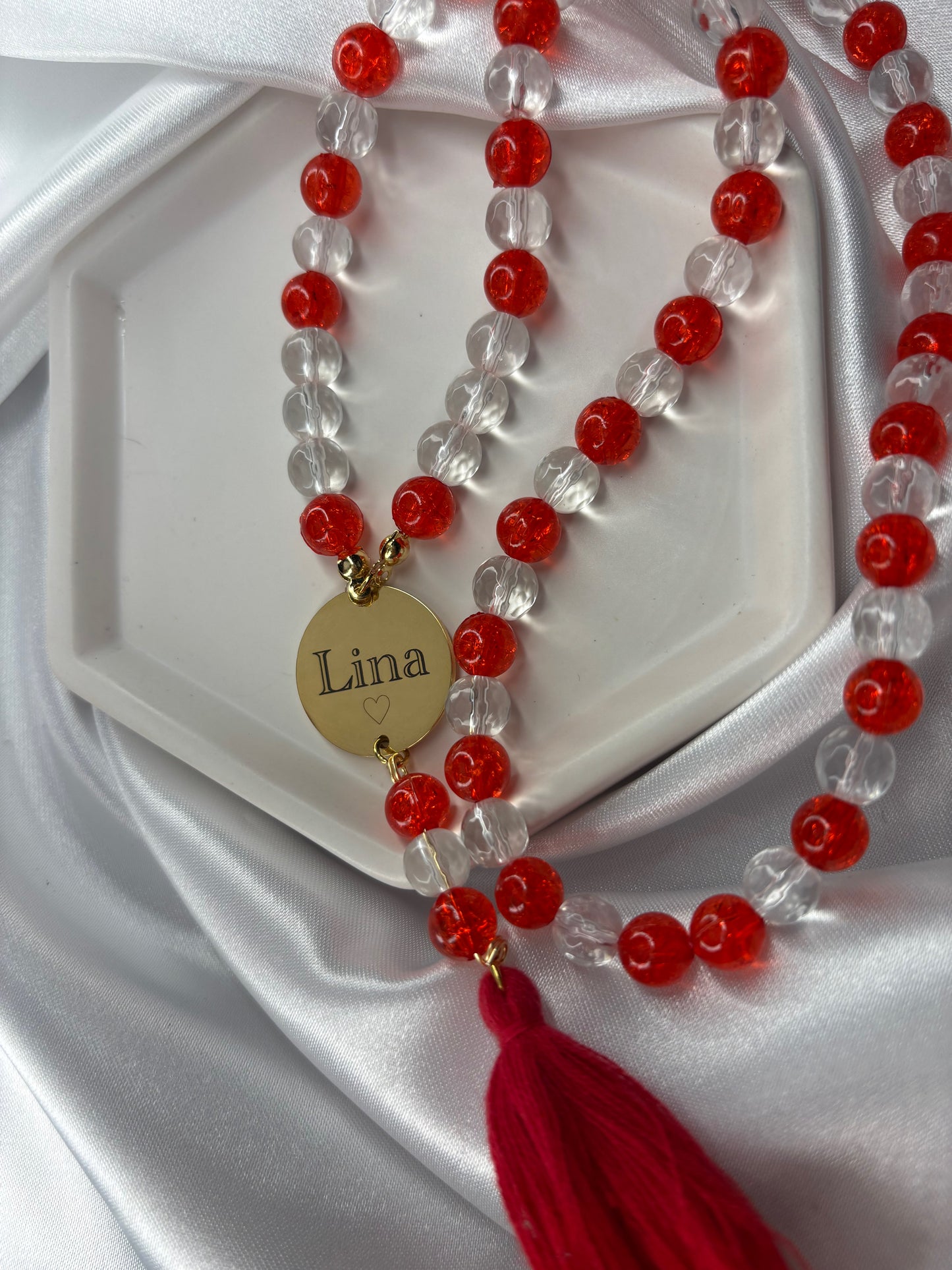 Tasbih - chapelet musulman (66 perles)