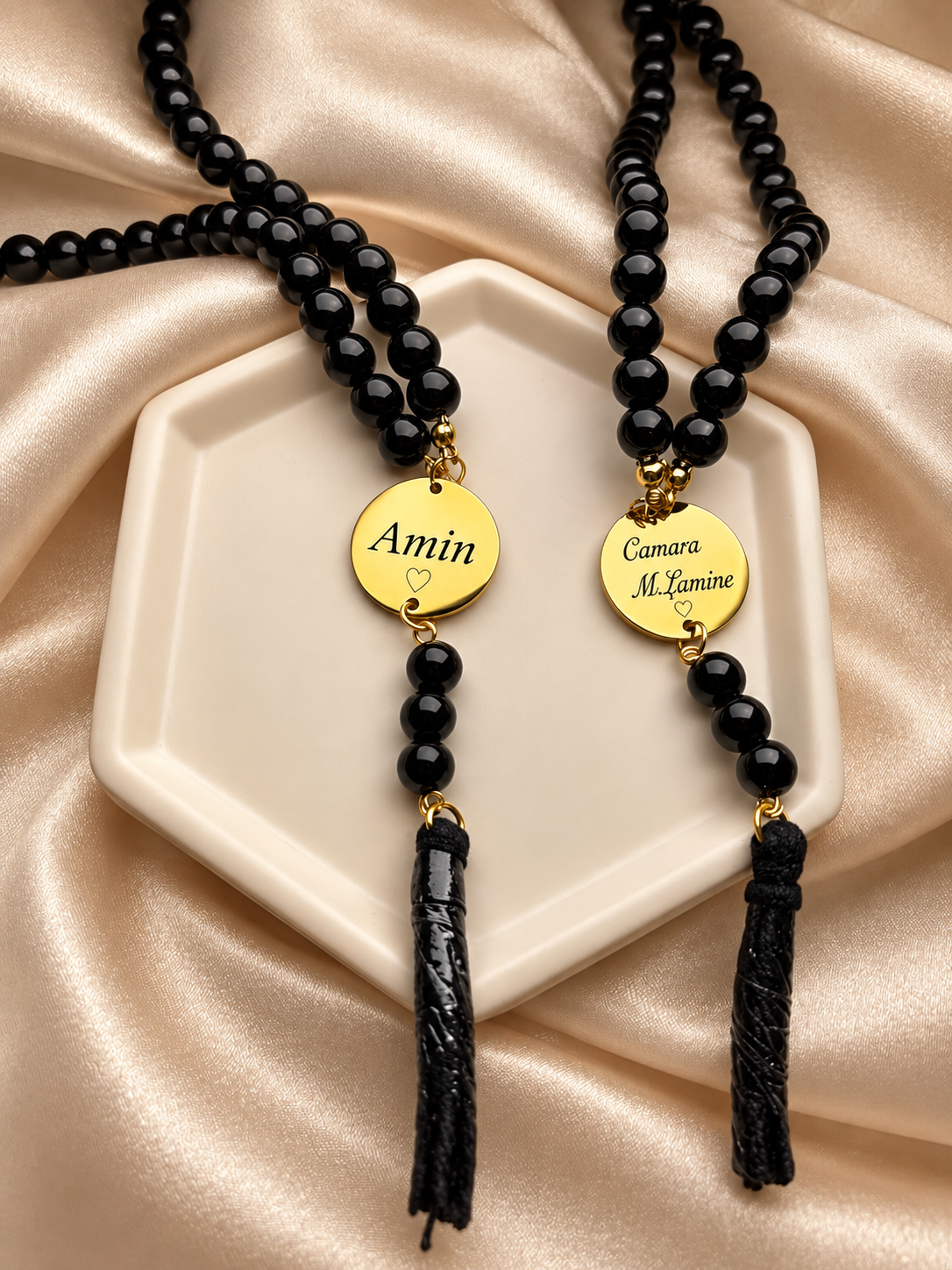 Tasbih - chapelet musulman (66 perles)