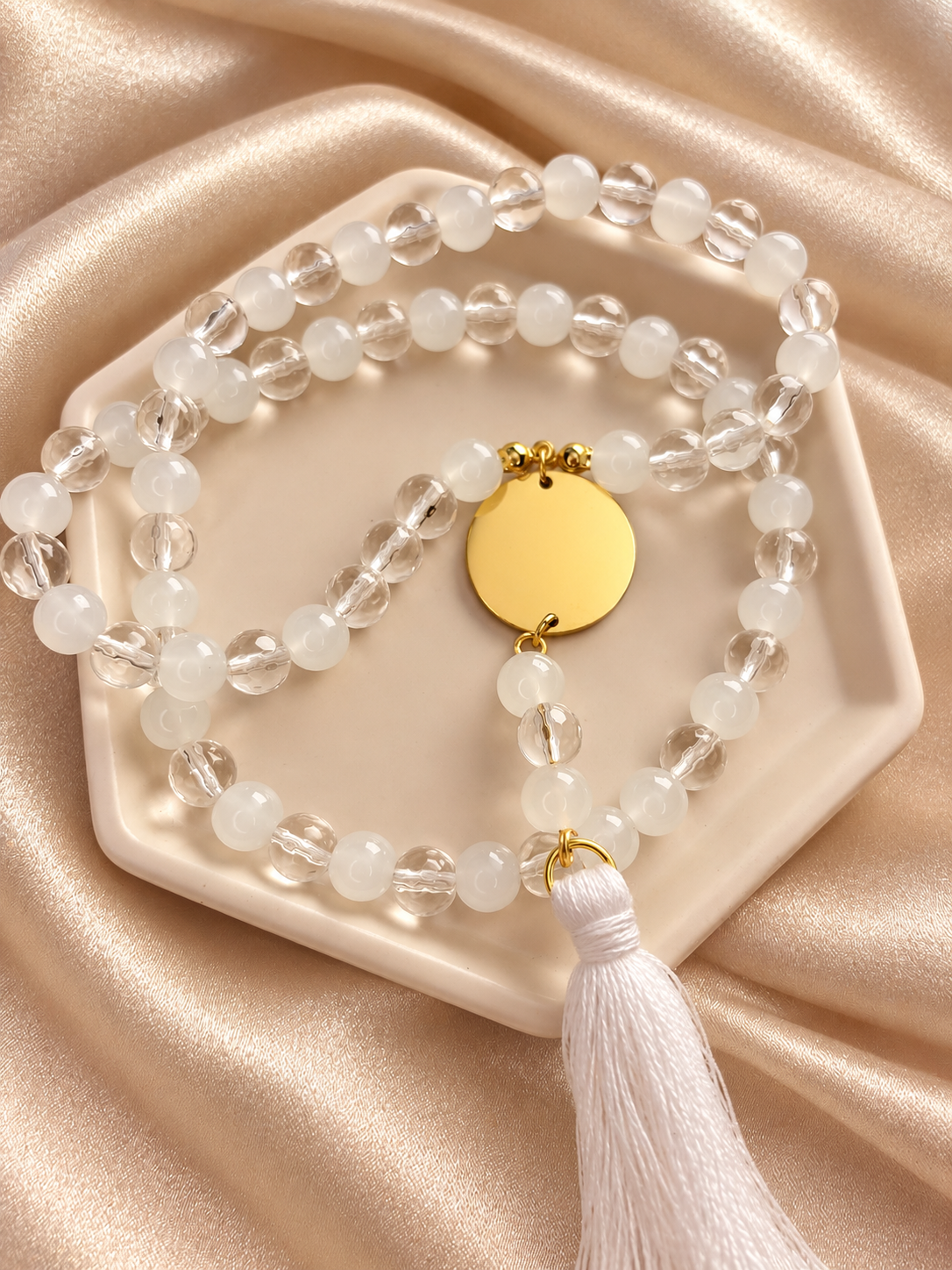 Tasbih - chapelet musulman (66 perles)
