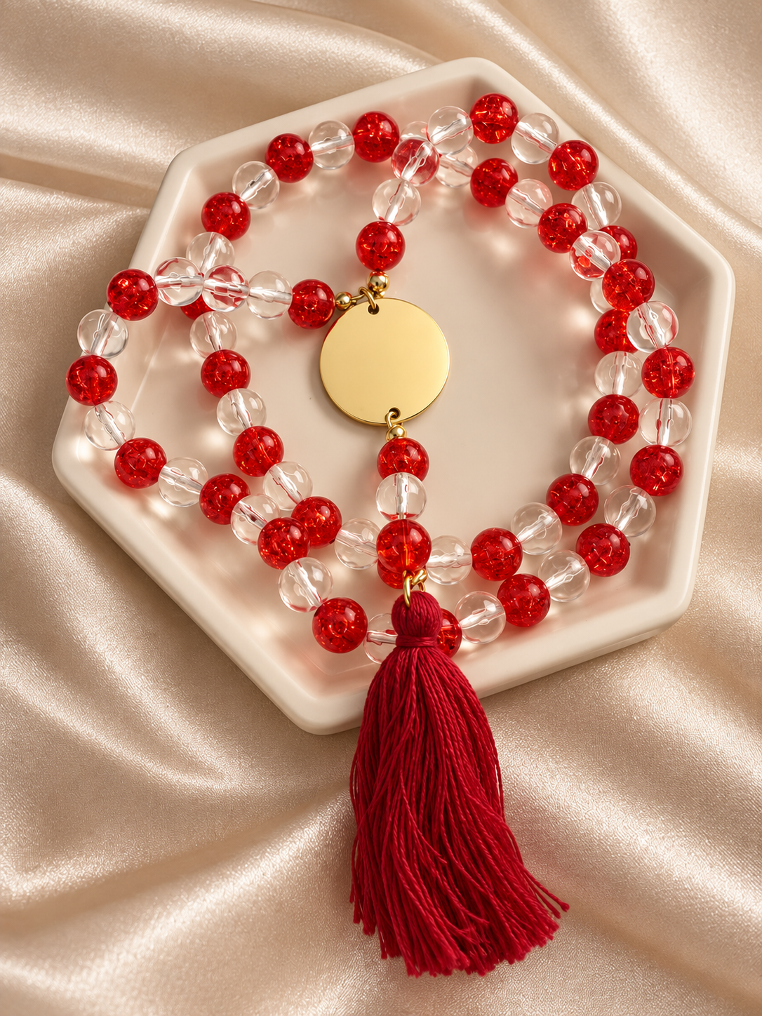 Tasbih - chapelet musulman (66 perles)